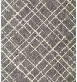 Grid Lock Brindle Shag 8x10