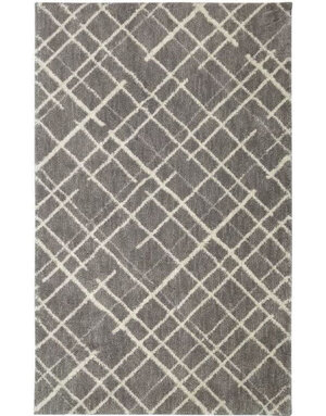 Grid Lock Brindle Shag 8x10