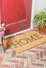 HOME Metallic Rubber Insert Coir Mat