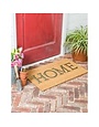 HOME Metallic Rubber Insert Coir Mat
