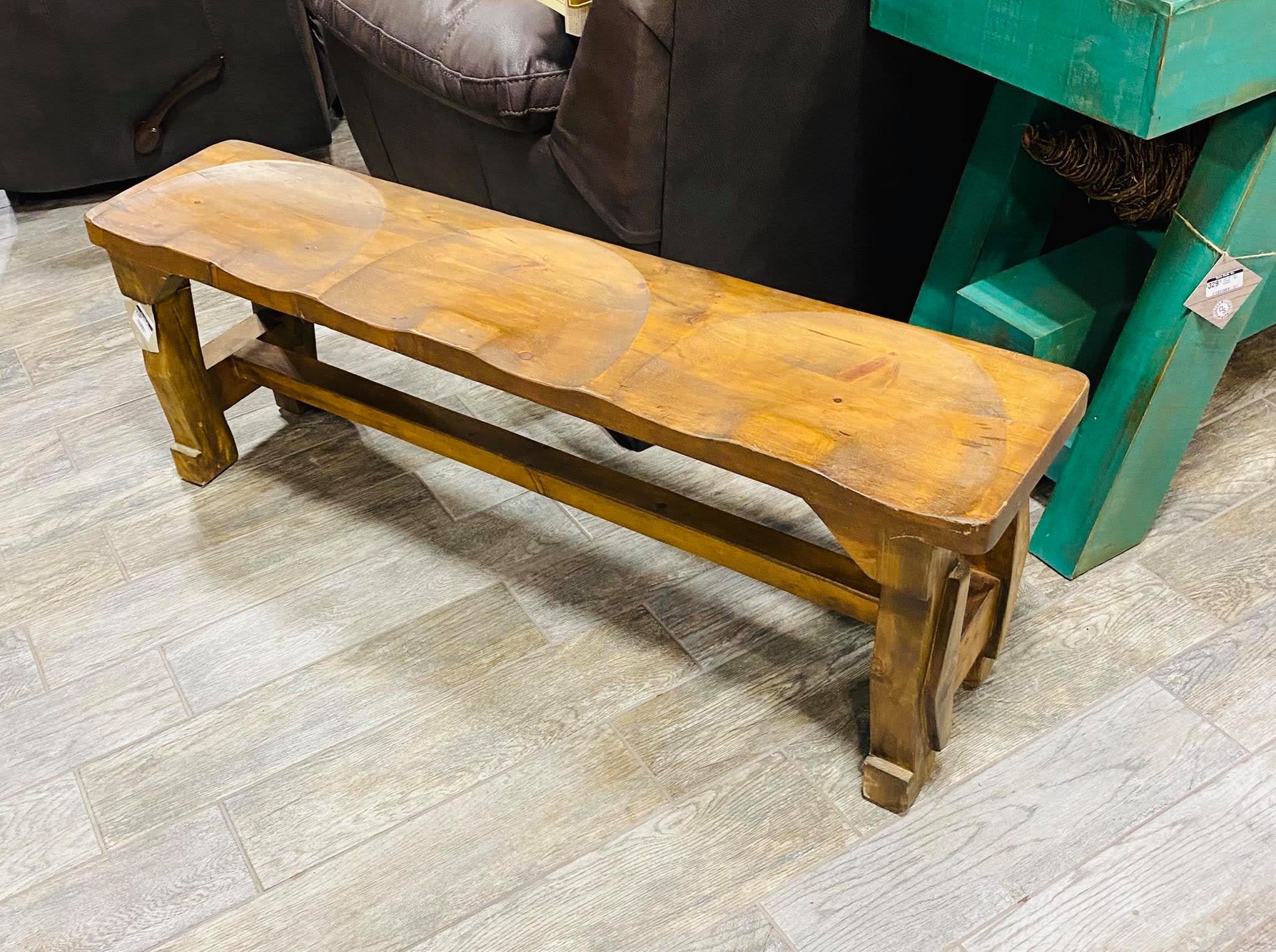 Triple Butt Bench