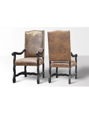 Sonora Arm Chair w/Cowhide Yoke