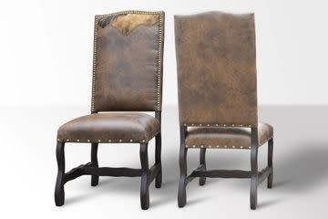 Sonora Dining Chair w/ Cowhide yoke