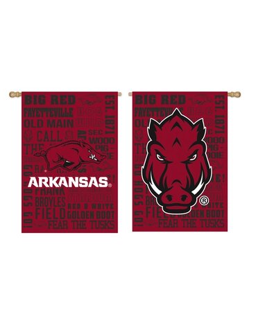 Fan Rules flag, University of Arkansas