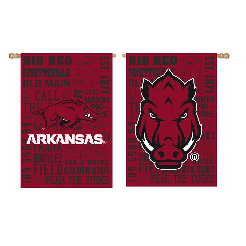 Fan Rules flag, University of Arkansas