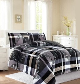 Atlanta 3pc Blanket Set- Queen