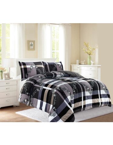 Atlanta 3pc Blanket Set- Queen