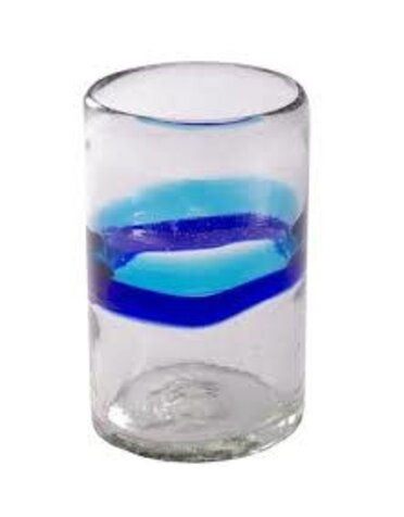 Tumbler 16 oz (Banded Turq/Cobalt Cabo)