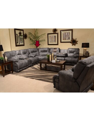 Jackson Furniture Voyager Wedge - Steel/Slate DISCO 11/25