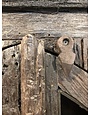 Mexico's Reclaimed Railroad Wine Cabinet