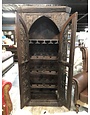 Mexico's Reclaimed Railroad Wine Cabinet