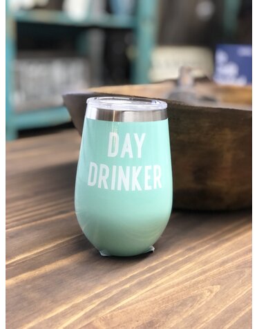 Day Drinker, 12oz Double Wall Tumbler