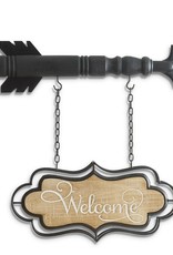 Welcome Double Sided Arrow Replacement 13"