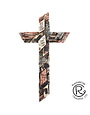 Multi-Wood Inspirational Cross