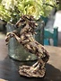 Wood Look Horse Figurine