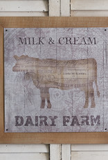 Vintage Dairy Farm Wall Art