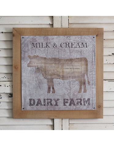 Vintage Dairy Farm Wall Art