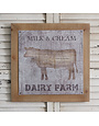 Vintage Dairy Farm Wall Art