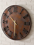 Mixed Metal Wall Clock