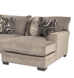 Kingston RSF Chaise Pewter