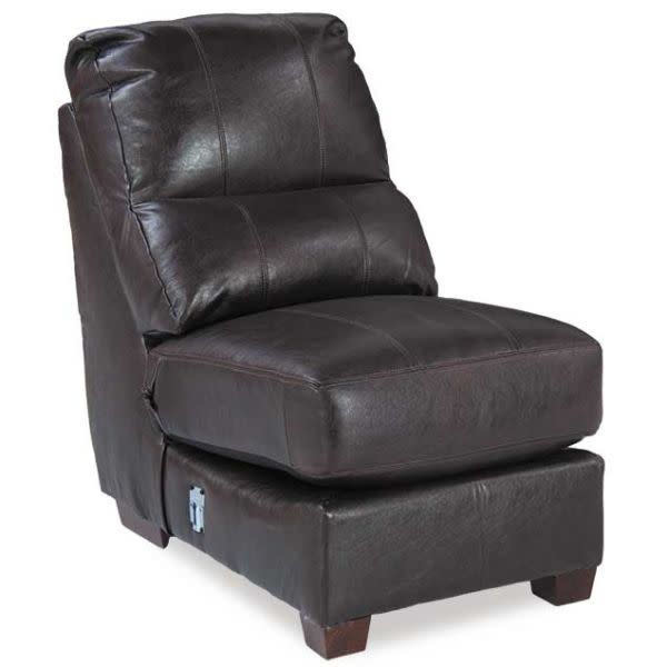 Lawson Armless Chair Godiva