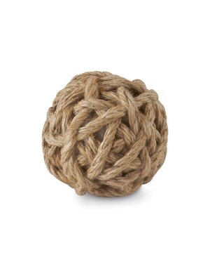4" Twine Natural Seagrass Ball - Tan