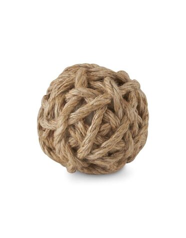 4" Twine Natural Seagrass Ball - Tan