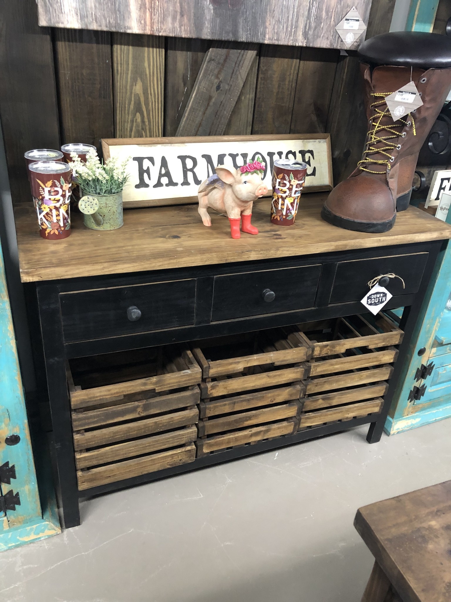 San Carlos 48" Credenza - Black