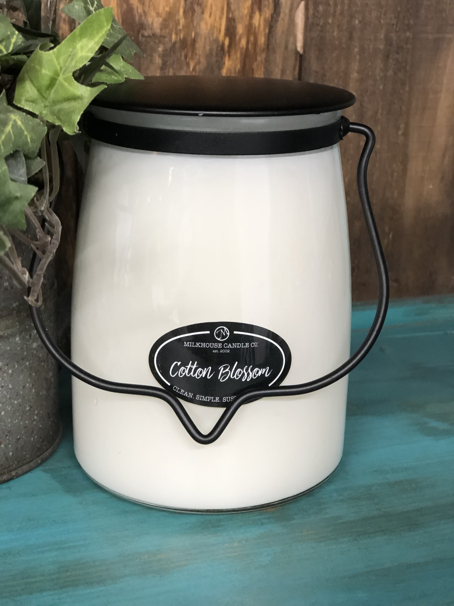 Butter Jar 22oz : Cotton Blossom