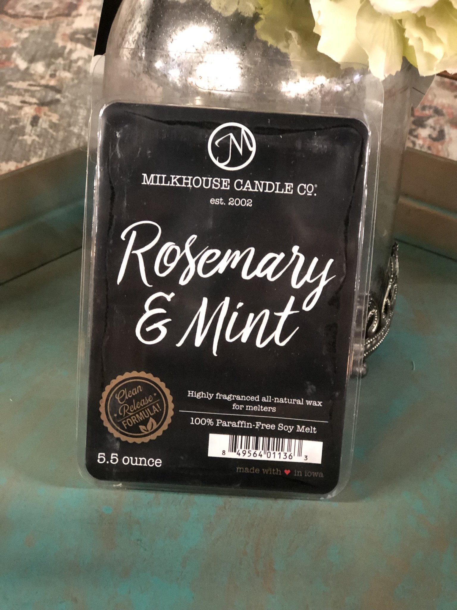 Large Fragrance Melts: Rosemary & Mint