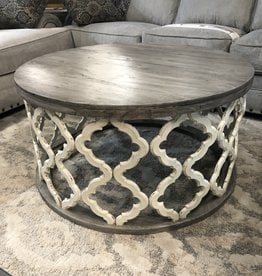 Brocade Coffee Table - Nero White/Granite