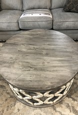 Brocade Coffee Table - Nero White/Granite