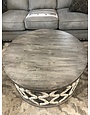 Brocade Coffee Table - Nero White/Granite