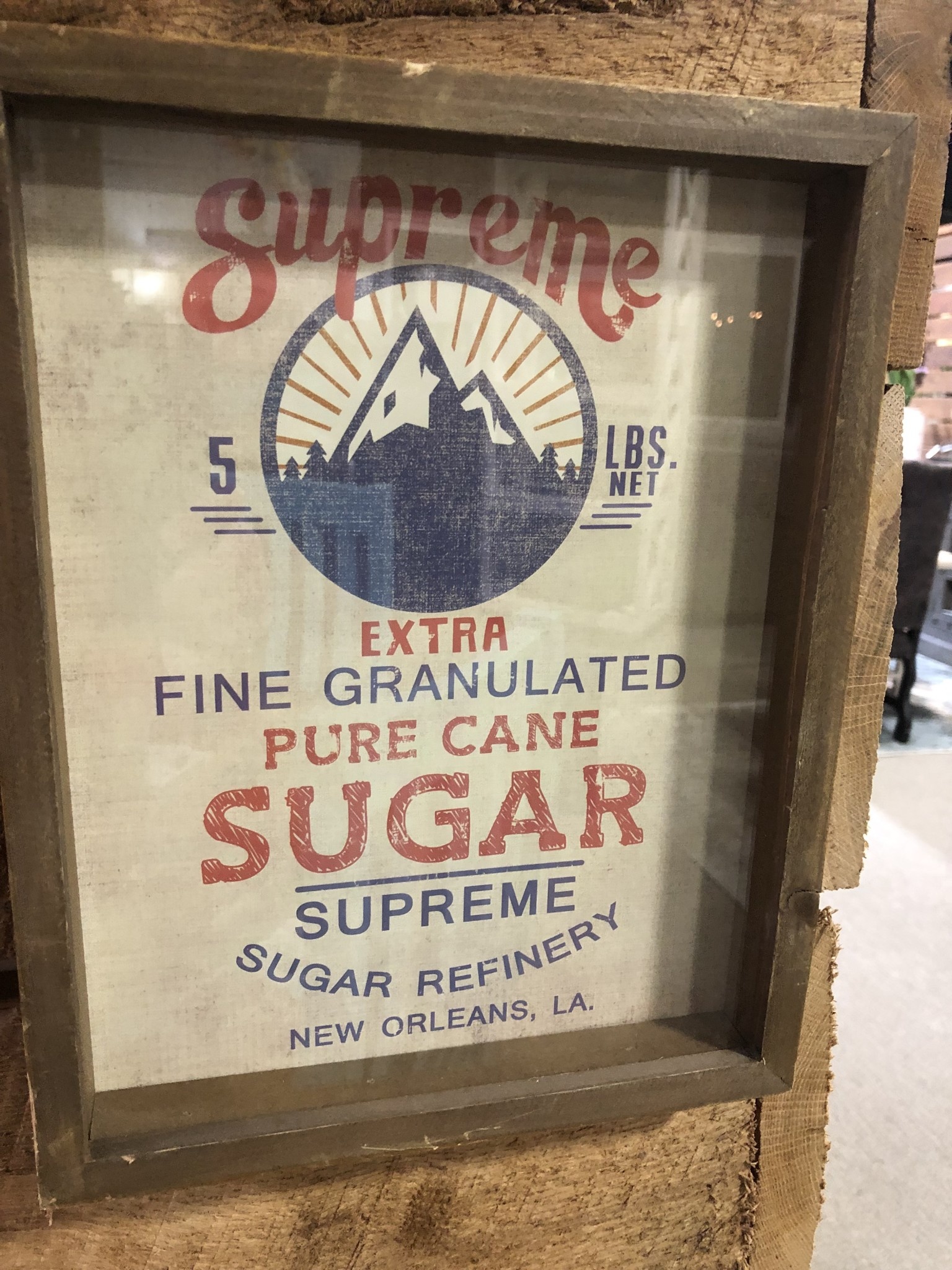 Baking Ingredients Framed Print - Pure Sugar Cane