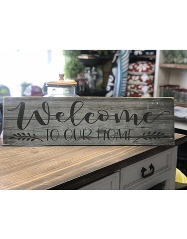 S-1032-WELCOME-2 WELCOME TO OUR HOME
