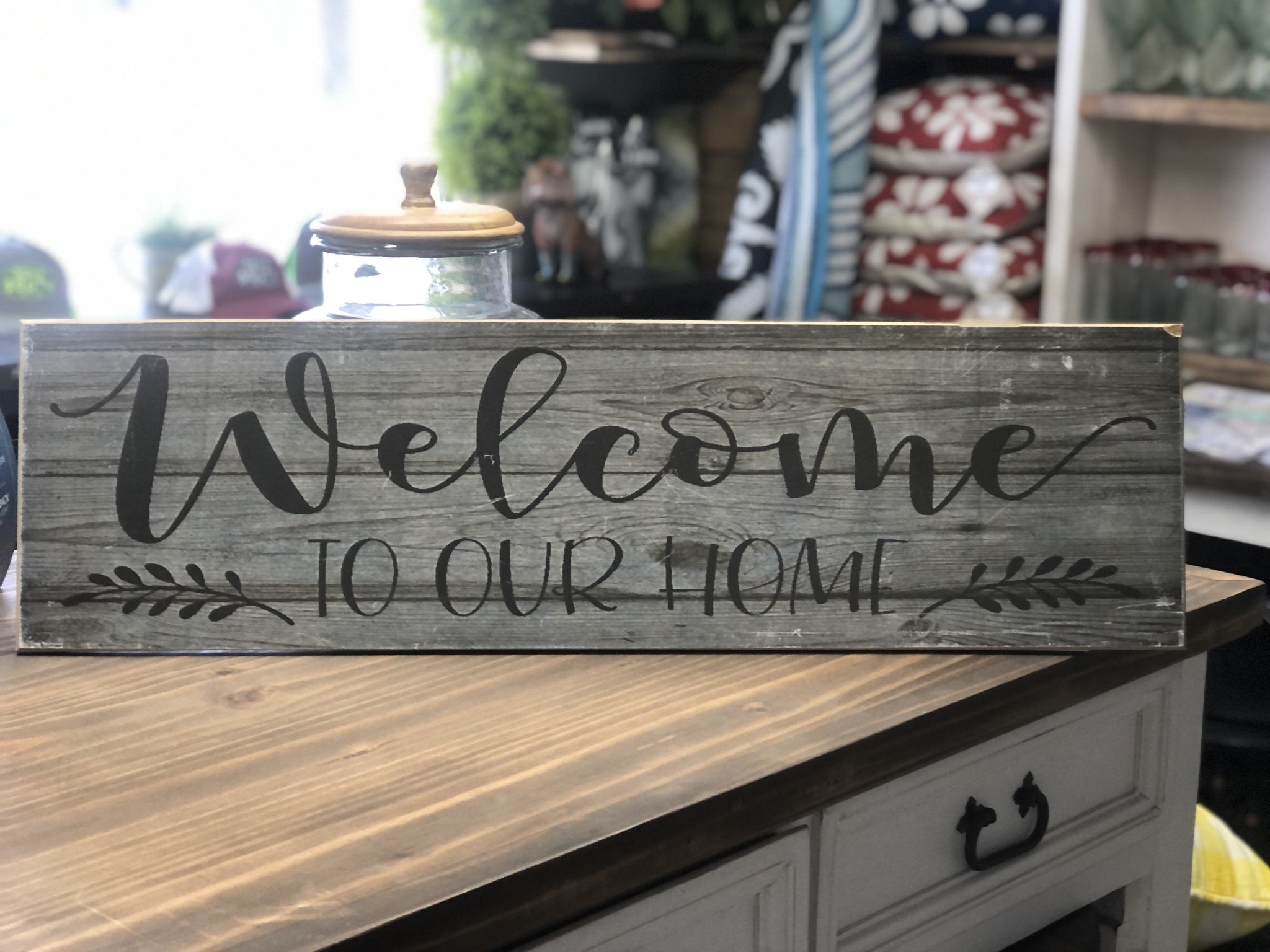 S-1032-WELCOME-2 WELCOME TO OUR HOME