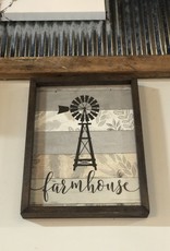 FR-1620-JM15331 FARMHOUSE WITH WINDMILL