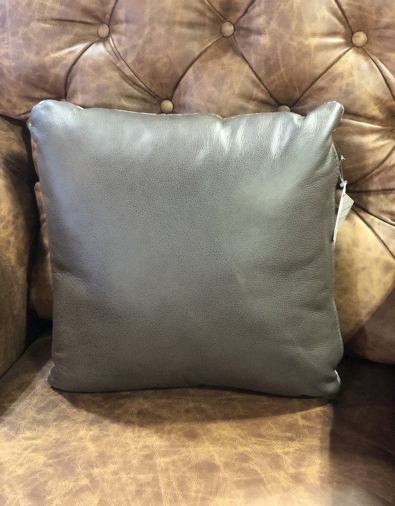 United Leather Pillow