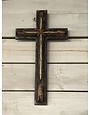 Antler Wood Wall Cross