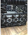Tall Copper & Black Rectangle Basket S