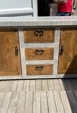 67" Paco Plank Sideboard - Gray