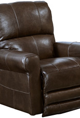 Hoffner Power Layflat Recliner - Chocolate