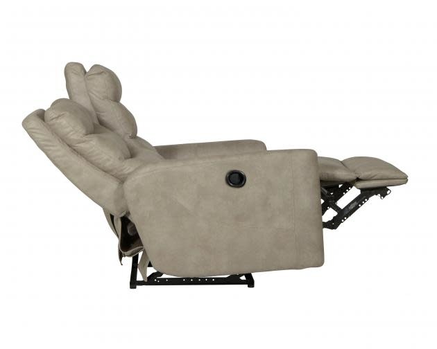 Gill Power Reclining Loveseat - Putty