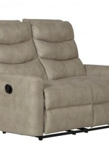 Gill Power Reclining Loveseat - Putty