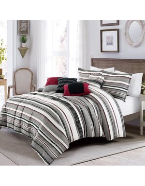 Catava Luxury 7 piece comforter set -Cal King