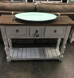 Mission Sofa Table - White