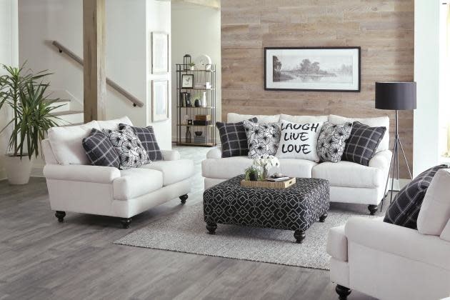 Cumberland Ottoman - Onyx