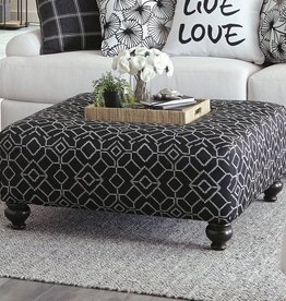 Cumberland Ottoman - Onyx