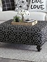 Cumberland Ottoman - Onyx