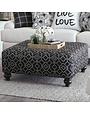 Cumberland Ottoman - Onyx